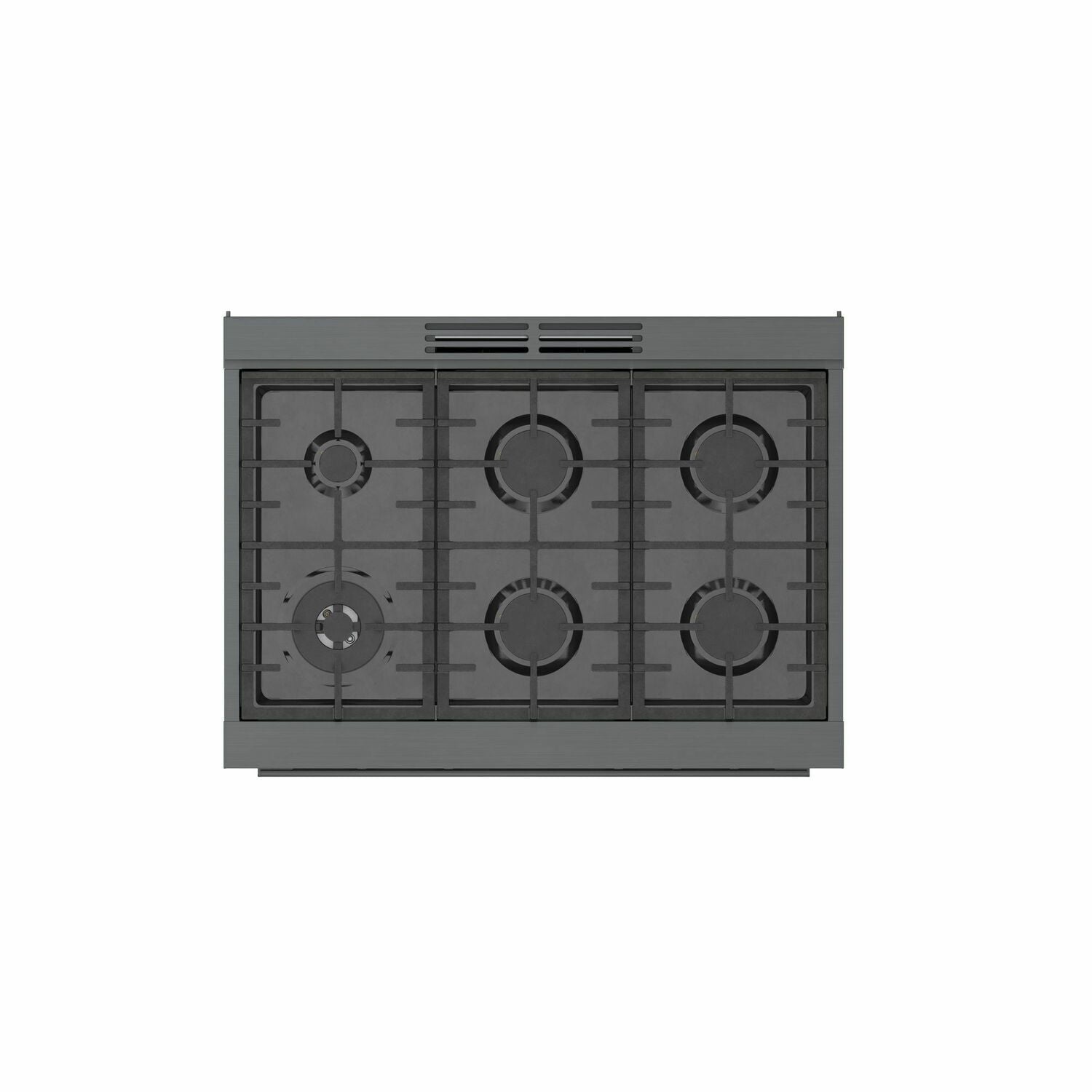 Bosch HGS8645UC 800 Series Gas Freestanding Range 36'' Black Stainless Steel Hgs8645Uc