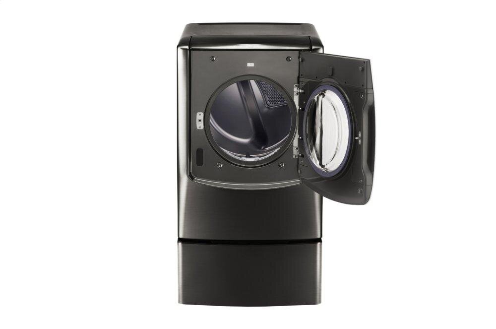 Lg DLGX9501K Lg Signature 9.0 Cu. Ft. Large Smart Wi-Fi Enabled Gas Dryer W/ Turbosteam™