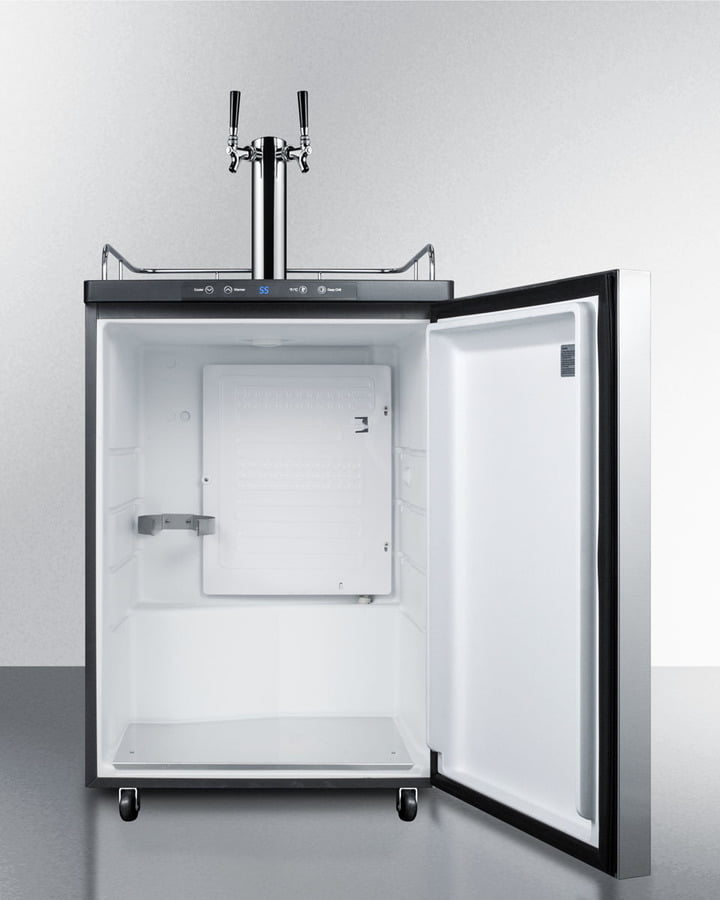 Summit SBC635MBISSHHTWIN 24" Wide Built-In Kegerator