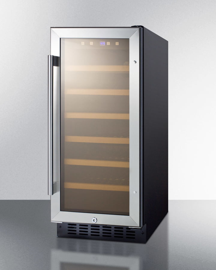 Summit SWC1535B 15" Wide Built-In Wine Cellar