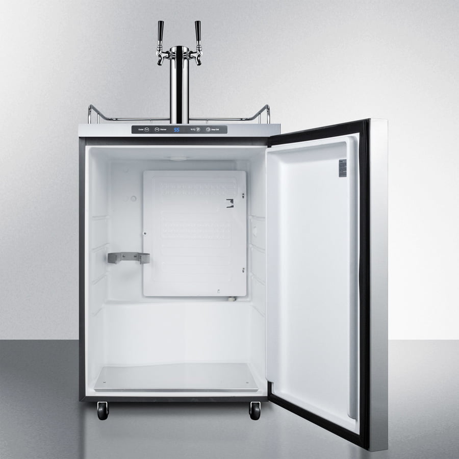 Summit SBC635MOS7HHTWIN 24" Wide Outdoor Kegerator