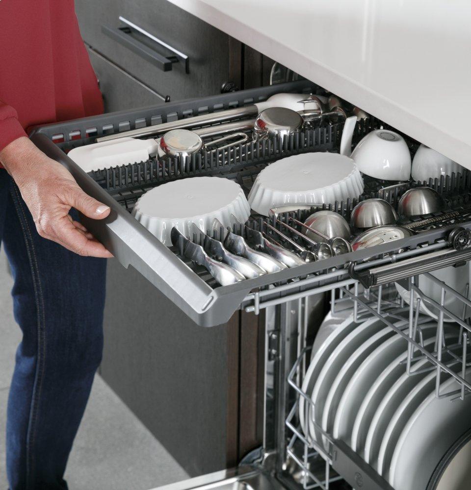 Ge Appliances PDP715SYNFS Ge Profile™ Fingerprint Resistant Top Control With Stainless Steel Interior Dishwasher With Sanitize Cycle & Dry Boost With Fan Assist