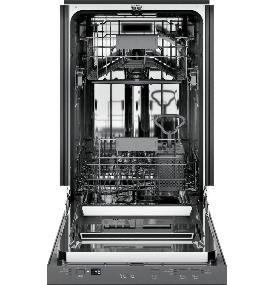 Ge Appliances PDT145SSLSS Ge Profile™ 18" Ada Compliant Stainless Steel Interior Dishwasher With Sanitize Cycle
