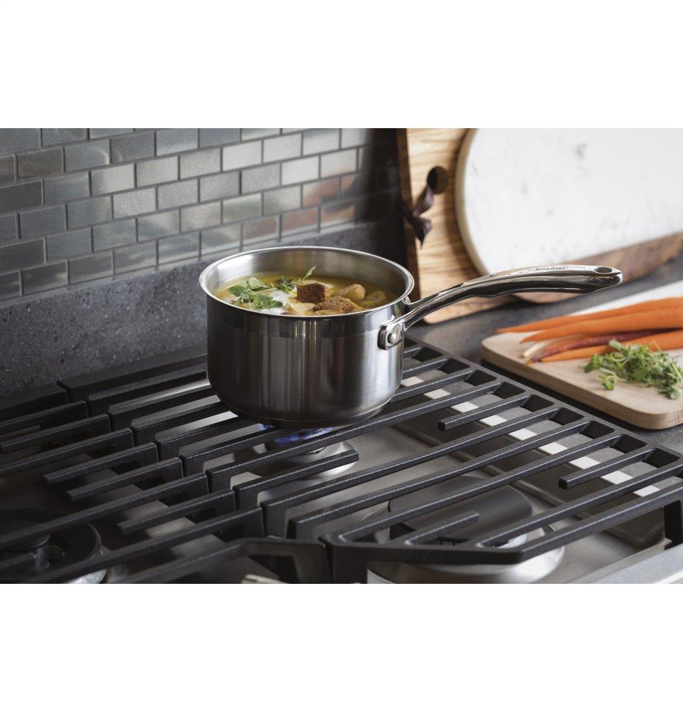 Ge Appliances PGP9030SLSS Ge Profile™ 30" Built-In Tri-Ring Gas Cooktop With 5 Burners And Included Extra-Large Integrated Griddle