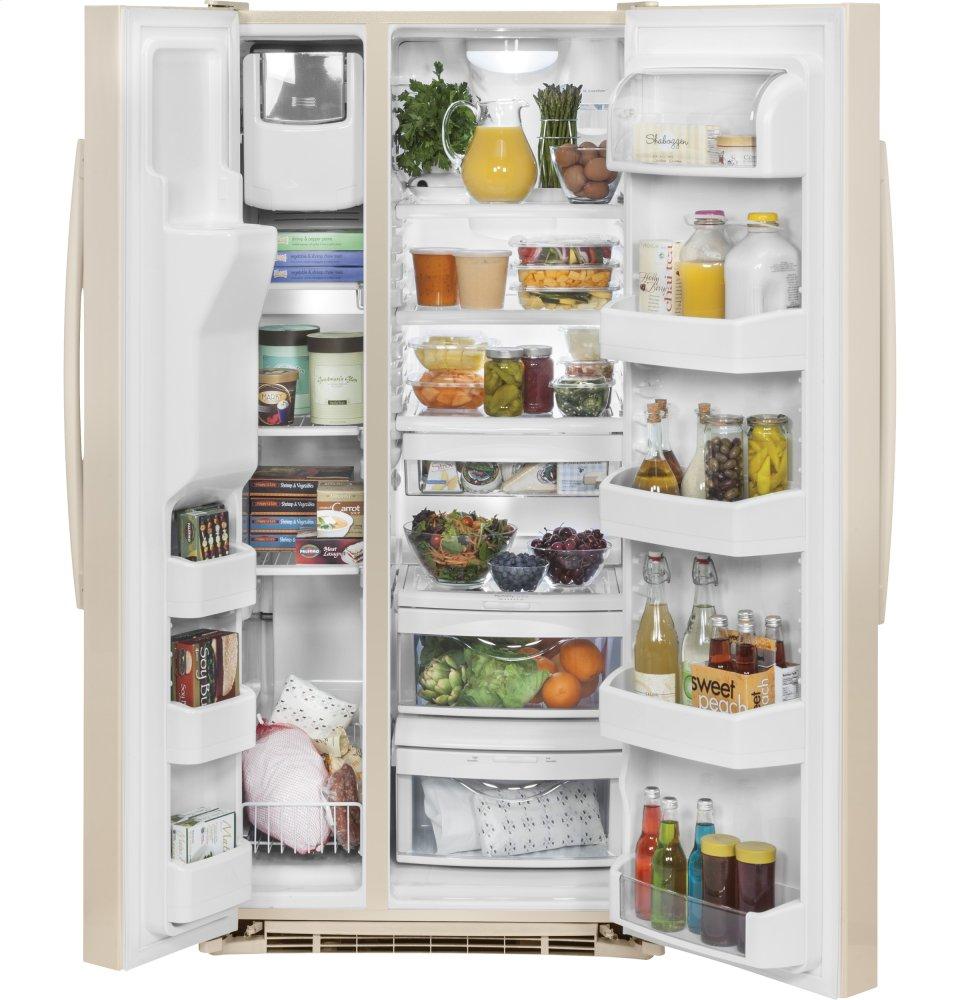 Ge Appliances GSE23GGKCC Ge® Energy Star® 23.2 Cu. Ft. Side-By-Side Refrigerator
