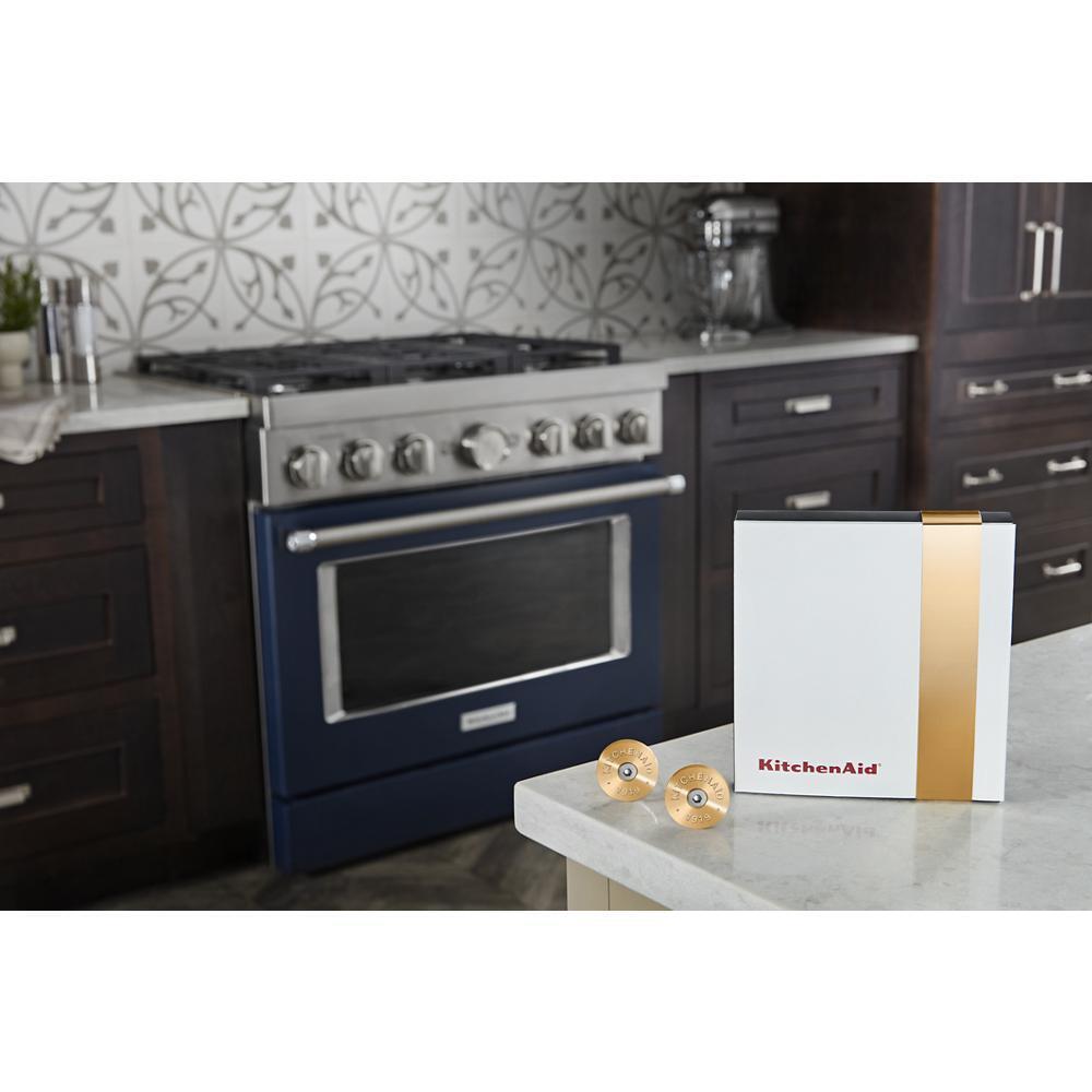 Amana W11368841NE Kitchenaid® Commercial-Style Range Handle Medallion Kit