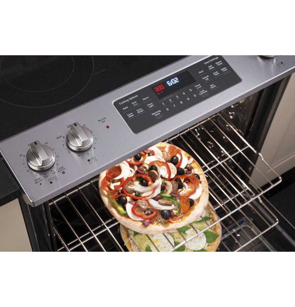 Ge Appliances JS760SLSS Ge® 30" Slide-In Electric Convection Range