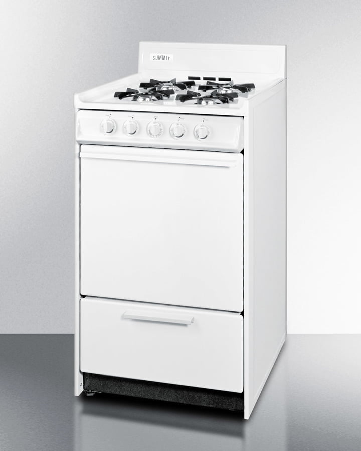 Summit WNM1107 20" Wide Gas Range