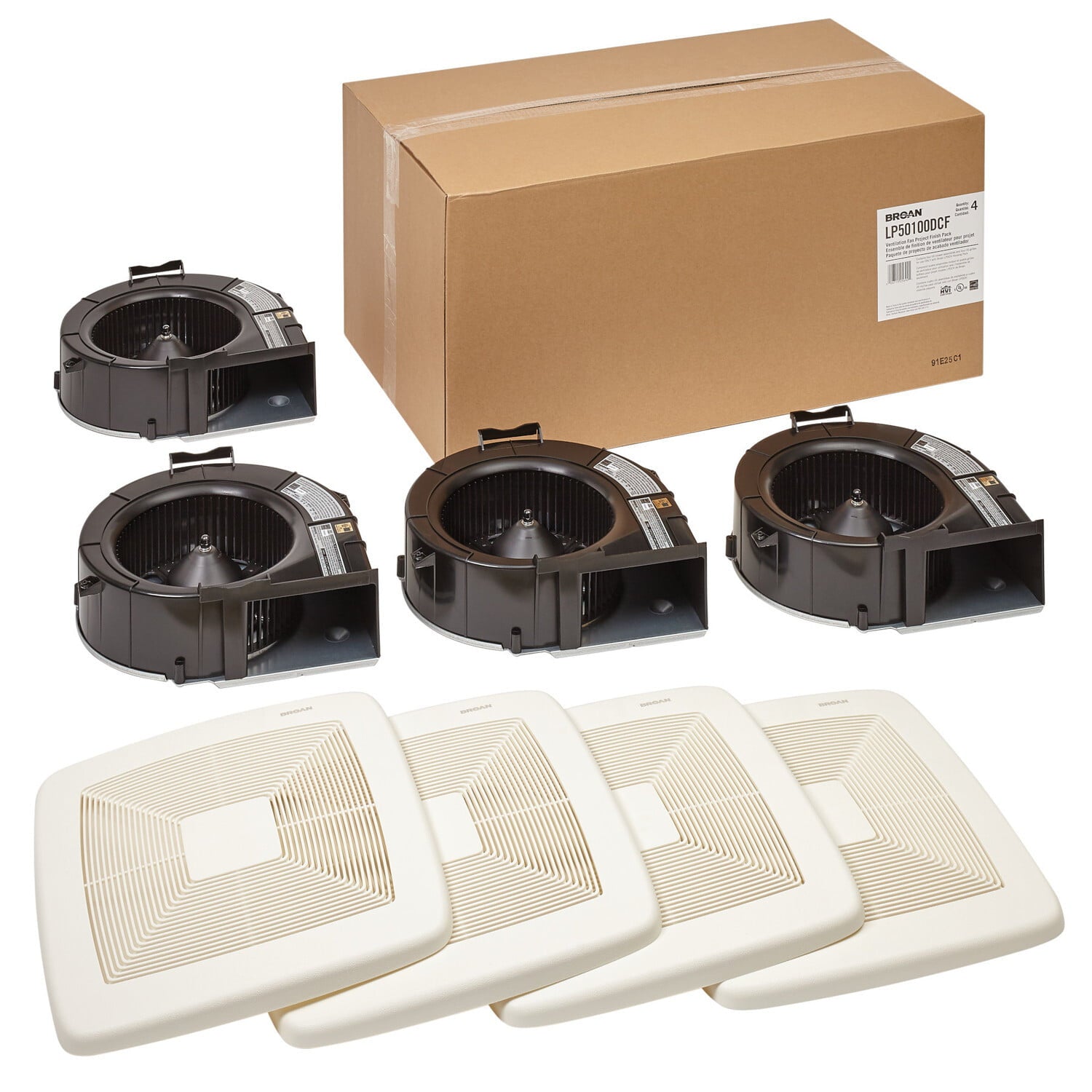 Broan LP50100DCF Broan-Nutone® Wall Vent Kit, 3