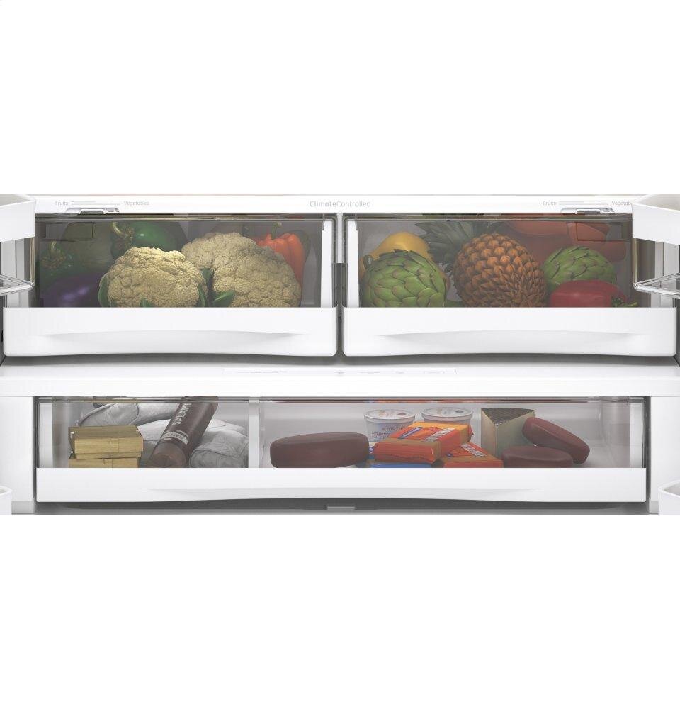 Ge Appliances GNE29GYNFS Ge® Energy Star® 28.7 Cu. Ft. Fingerprint Resistant French-Door Refrigerator