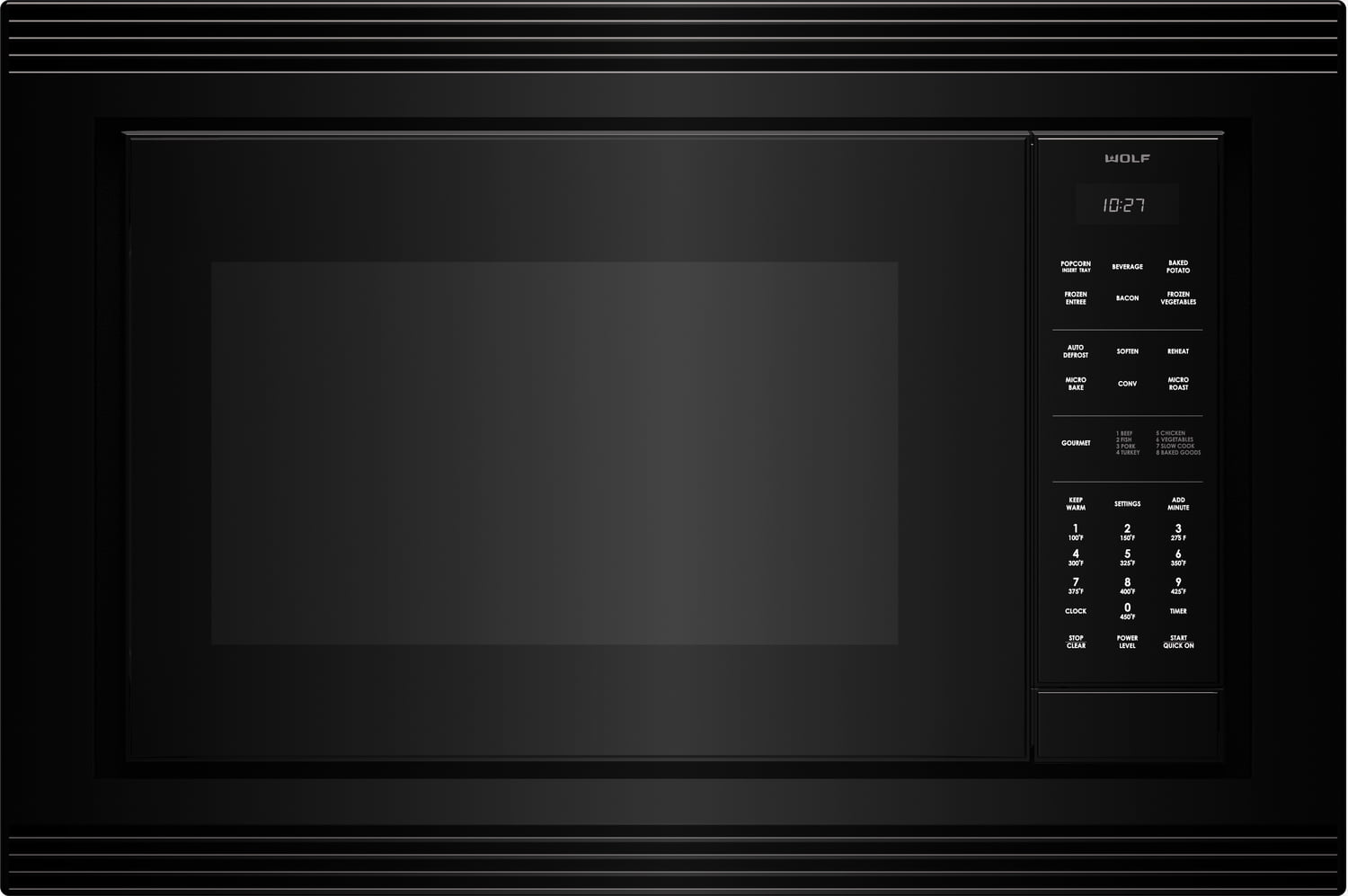 Wolf 820037 27" Black E Seriestrim