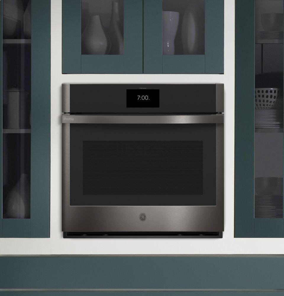 Ge Appliances PTS9000BNTS Ge Profile™ 30" Smart Built-In Convection Single Wall Oven With In-Oven Camera And No Preheat Air Fry