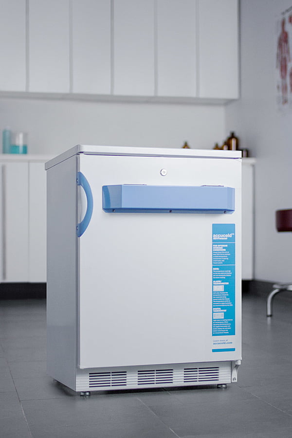 Summit VT65MLBIMED2 Built-In Undercounter Medical/Scientific -25 C Capable All-Freezer With Front Control Panel Equipped With A Digital Thermostat And Nist Calibrated Thermometer/Alarm