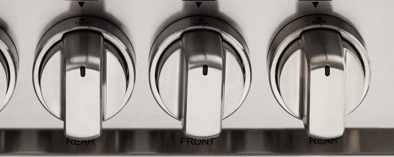 Bertazzoni MAS244GASBIV 24 Inch All Gas Range, 4 Burners Bianco Matt