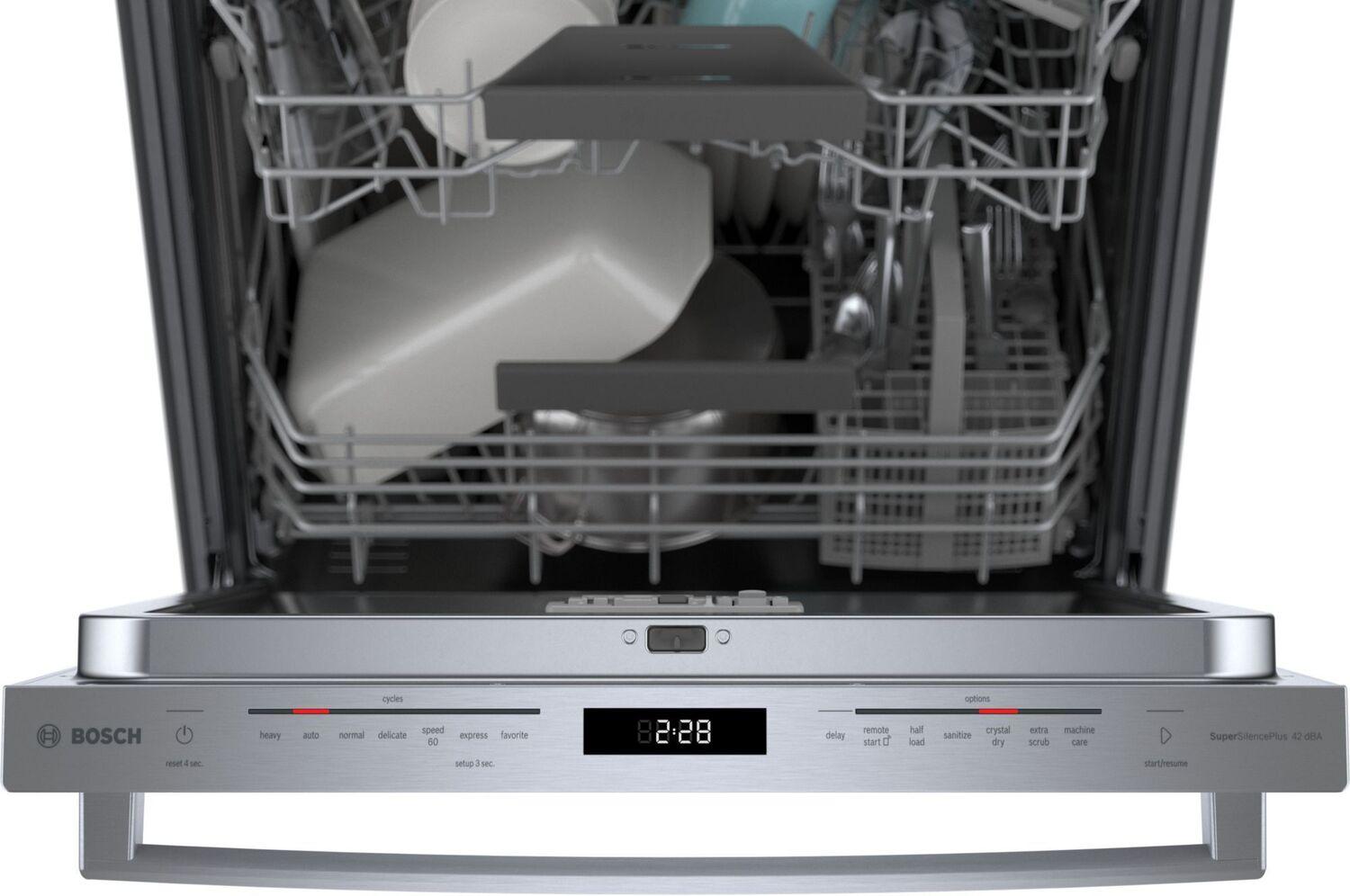 Bosch SHX78B75UC 800 Series Dishwasher 24" Stainless Steel