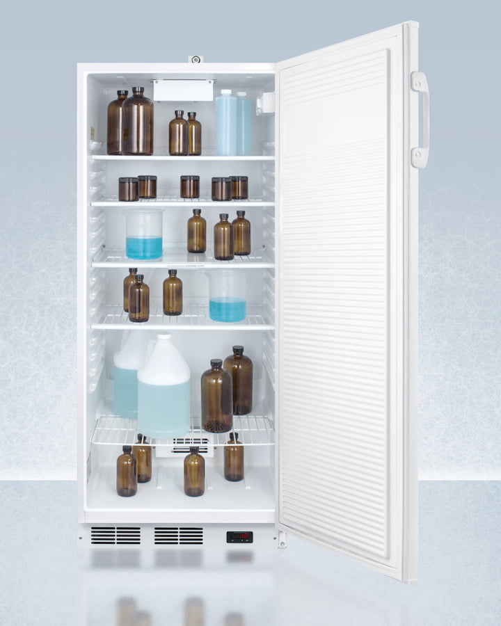 Summit FFAR10PLUS2 10.1 Cu.Ft. Auto Defrost All-Refrigerator With Lock, Nist Calibrated Thermometer, Digital Thermostat, And Internal Fan