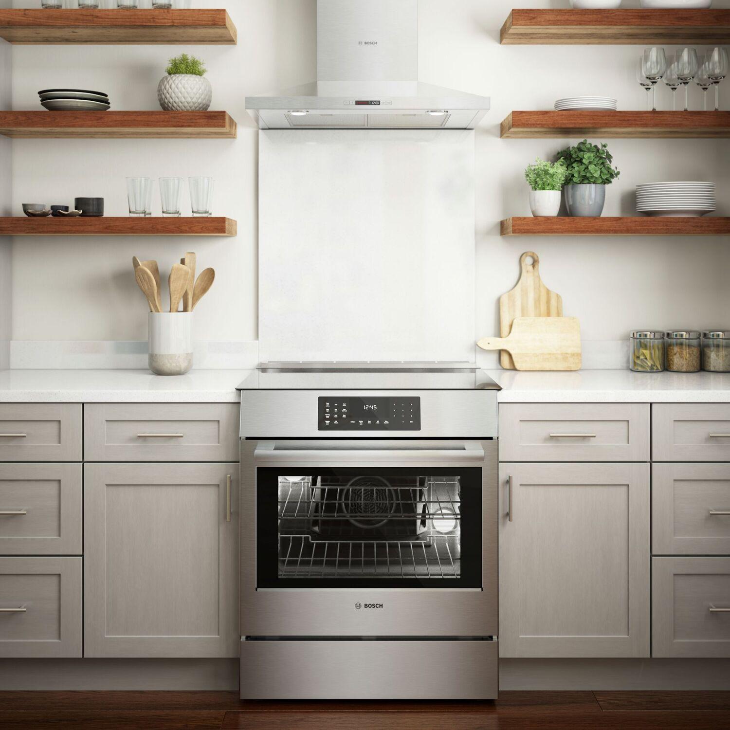 Bosch HIIP057U Benchmark® Induction Slide-In Range 30'' Stainless Steel Hiip057U