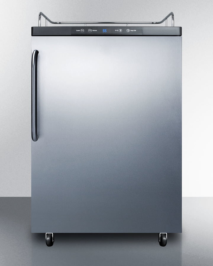 Summit SBC635M7NKSSTB 24" Wide Kegerator