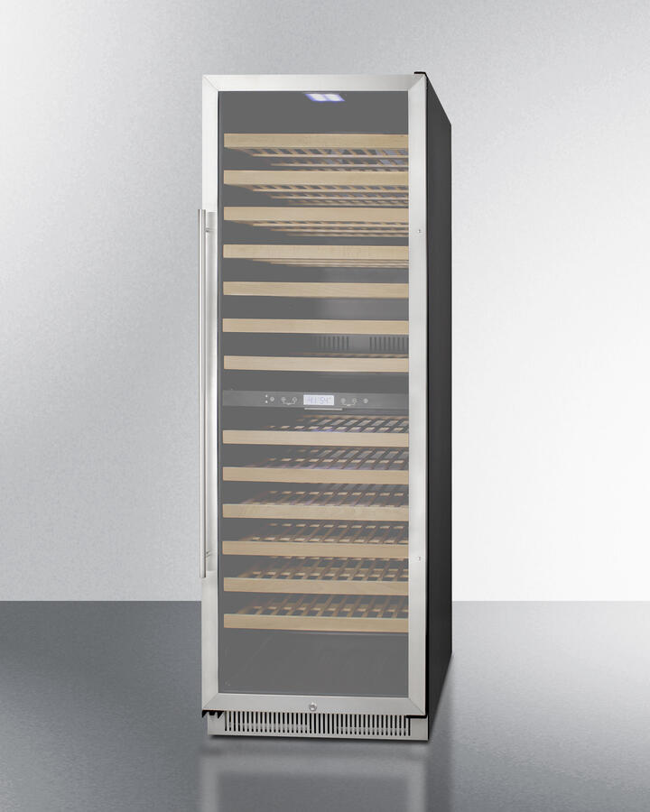 Summit SWC1966B 24" Wide Dual Zone Wine Cellar