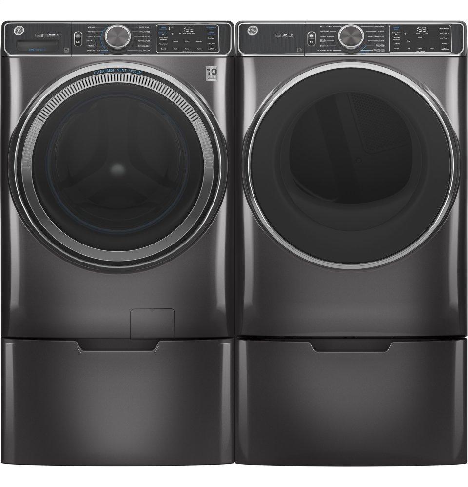 Ge Appliances GFD85GSPNDG Ge® 7.8 Cu. Ft. Capacity Smart Front Load Gas Dryer With Steam And Sanitize Cycle