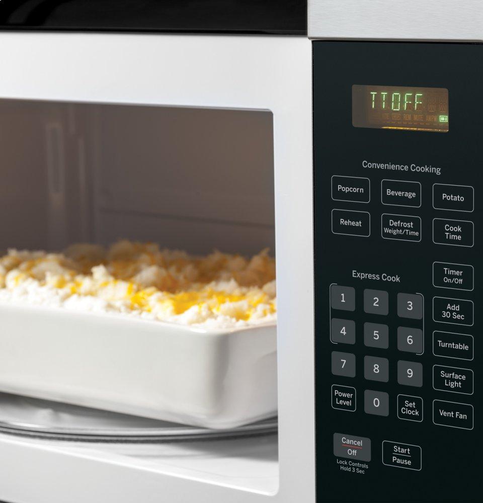 Ge Appliances JVM3160RFSS Ge® 1.6 Cu. Ft. Over-The-Range Microwave Oven