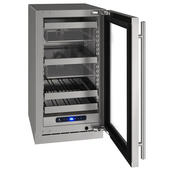 U-Line UHBV518SG51A Hbv518 18" Beverage Center With Stainless Frame Finish And Left-Hand Hinge Door Swing (115 V/60 Hz Volts /60 Hz Hz)