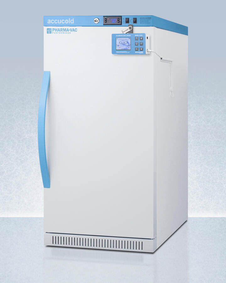 Summit ARS32PVBIADADL2B Performance Series Pharma-Vac 2.83 Cu.Ft. Ada Height Solid Door Commercial All-Refrigerator For The Display And Refrigeration Of Vaccines; Designed For Recessed Or Freestanding Installation, With Factory Installed Data Logger