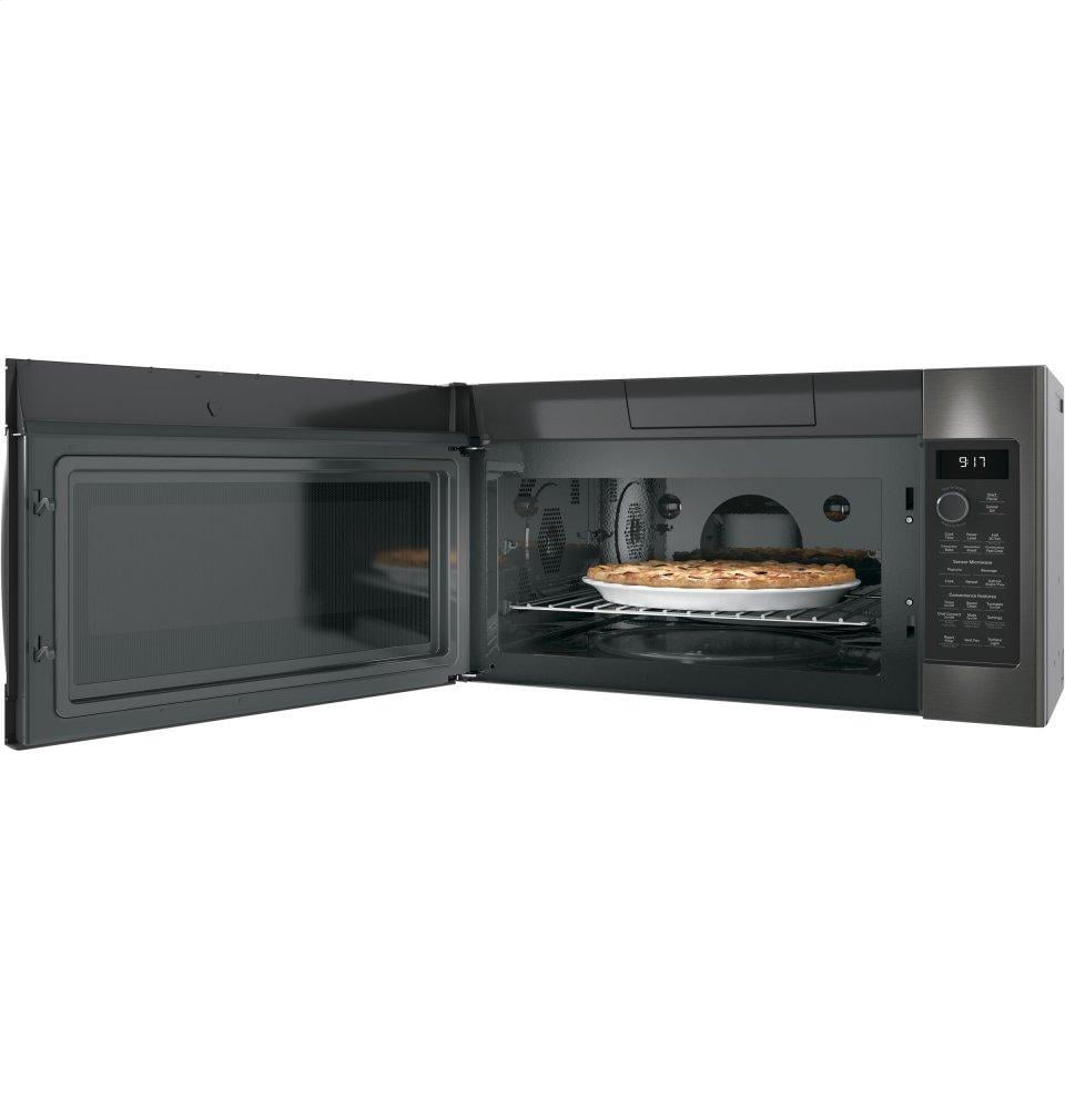 Ge Appliances PVM9179BLTS Ge Profile™ 1.7 Cu. Ft. Convection Over-The-Range Microwave Oven