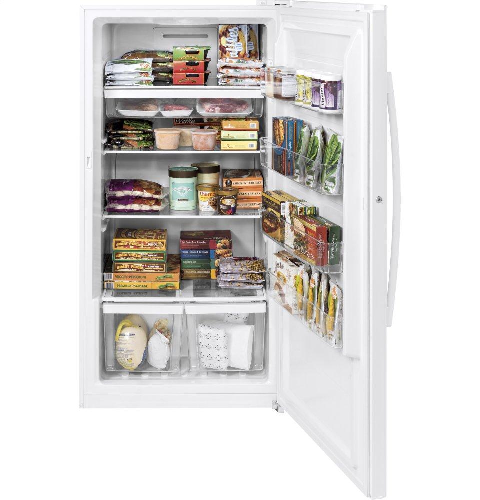 Ge Appliances FUF17DLRWW Ge® 17.3 Cu. Ft. Frost-Free Upright Freezer