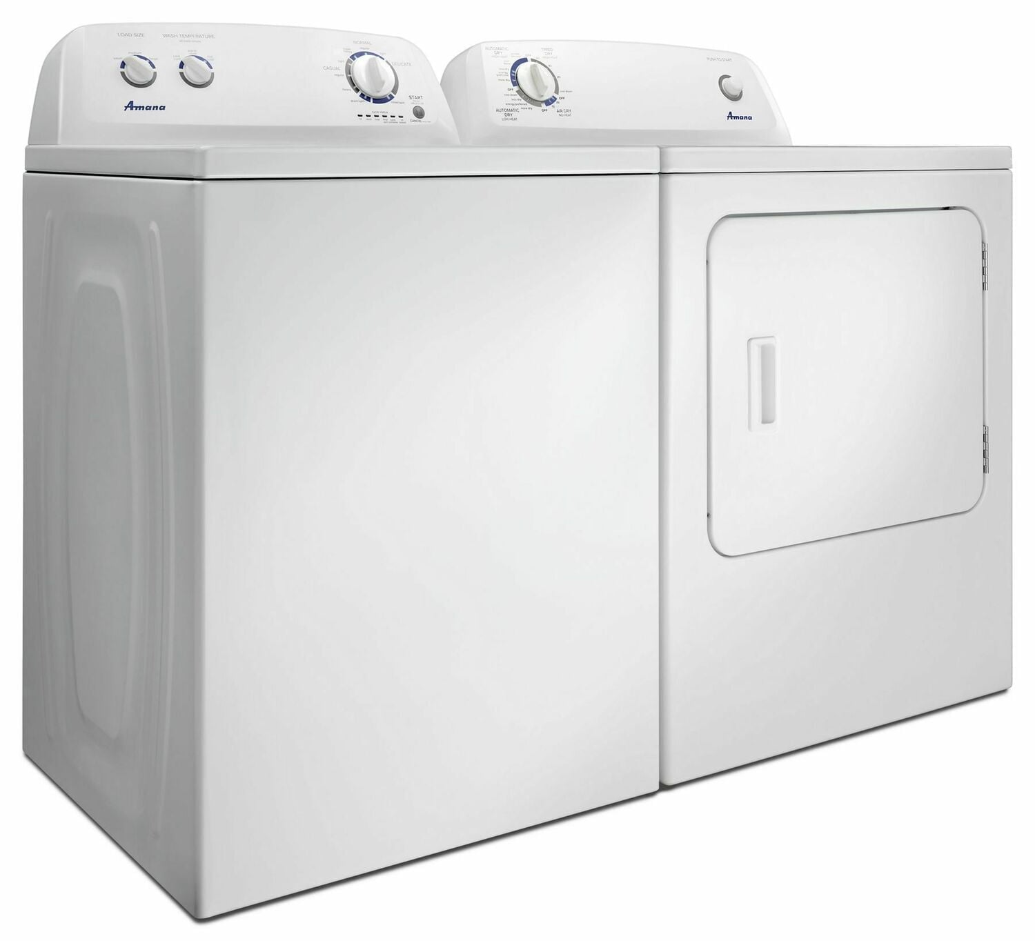 Amana NGD4655EW 6.5 Cu. Ft. Gas Dryer With Wrinkle Prevent Option - White