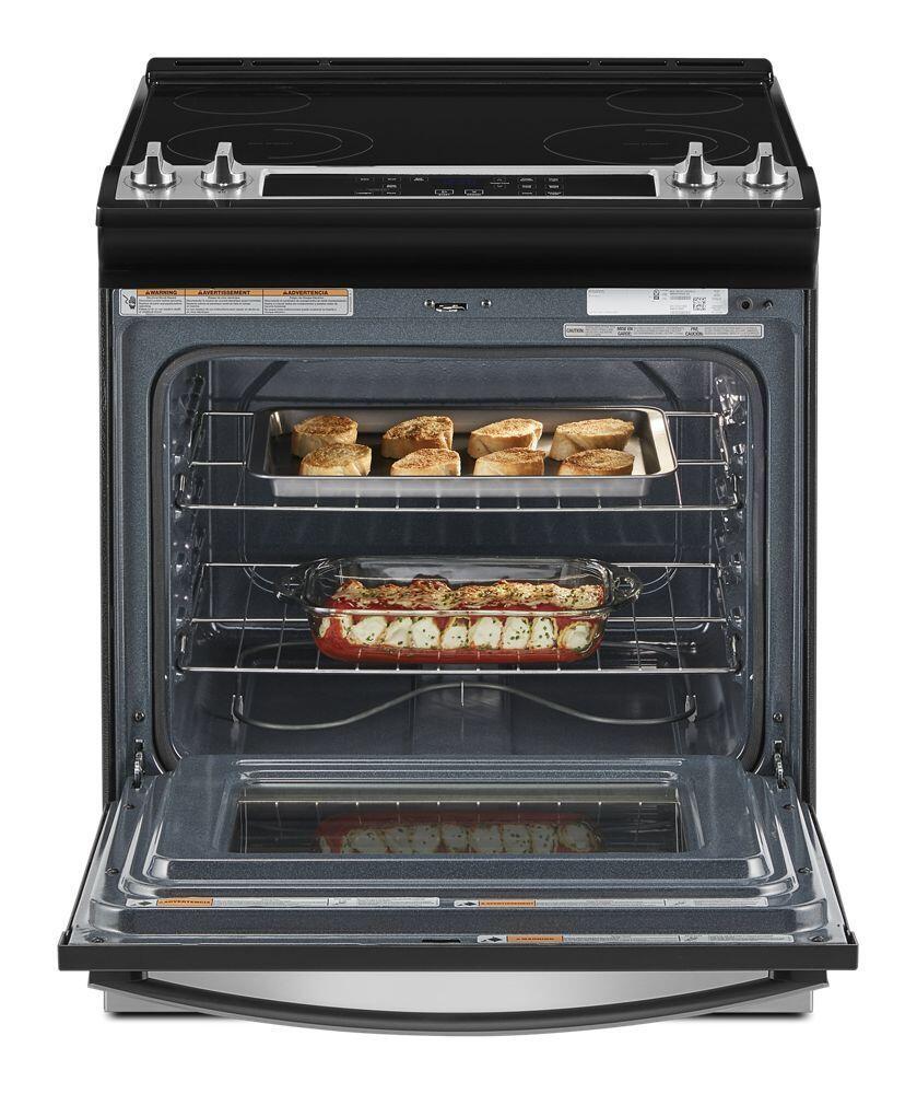 Whirlpool WEE515S0LS 4.8 Cu. Ft. Whirlpool® Electric Range With Frozen Bake™ Technology