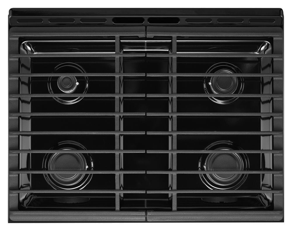 Whirlpool WEG515S0FS 5.0 Cu. Ft. Front Control Gas Range With Cast-Iron Grates