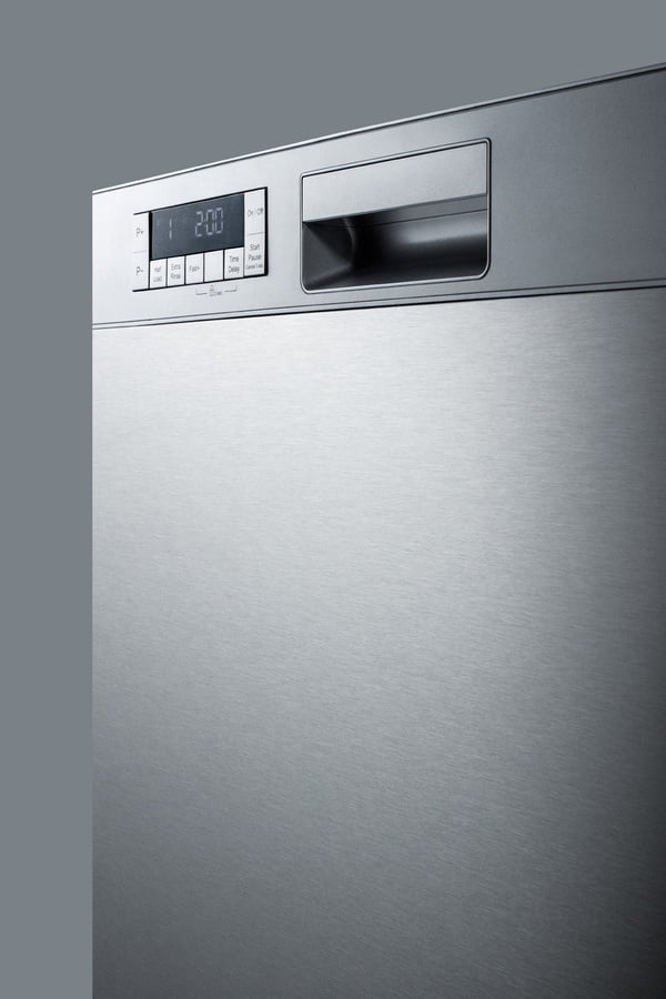 Summit DW2435SSADA 24" Wide Built-In Dishwasher, Ada Compliant