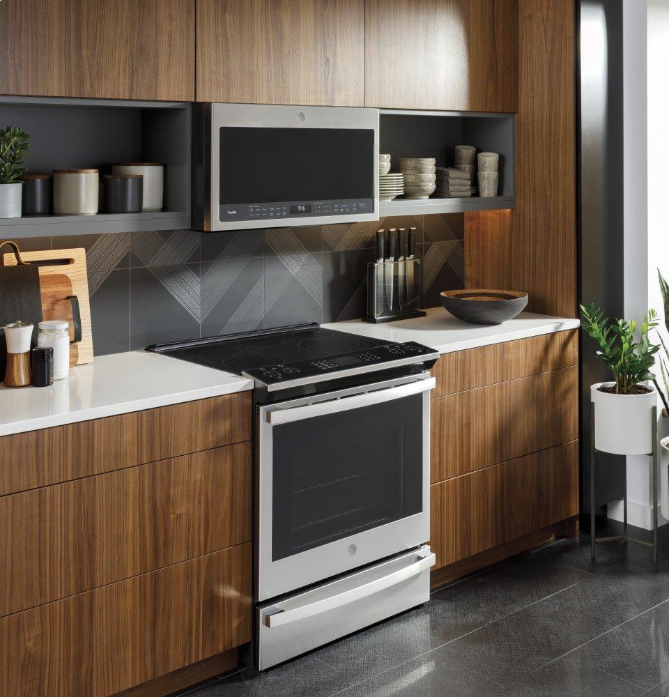 Ge Appliances PSS93YPFS Ge Profile™ 30" Smart Slide-In Electric Convection Fingerprint Resistant Range With No Preheat Air Fry