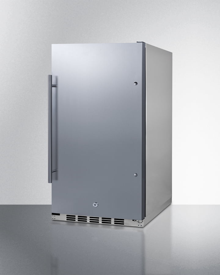 Summit FF195H34CSS Shallow Depth Built-In All-Refrigerator