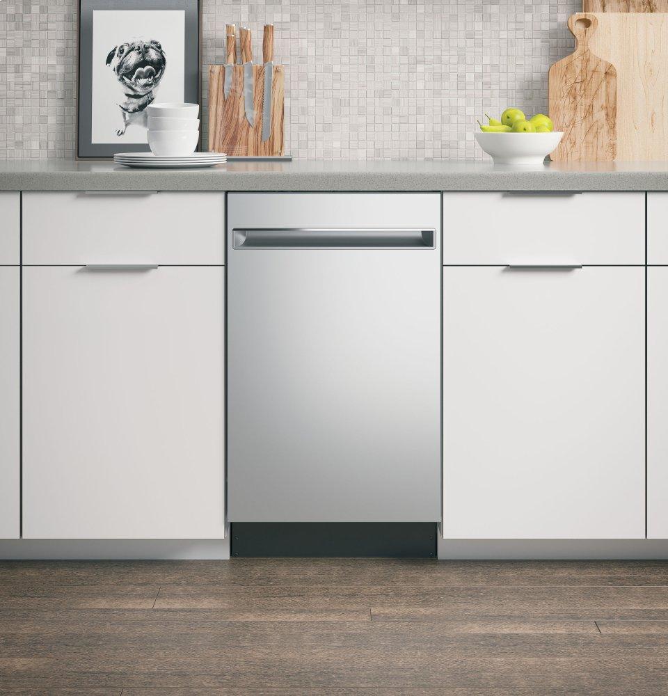Ge Appliances PDT145SSLSS Ge Profile™ 18" Ada Compliant Stainless Steel Interior Dishwasher With Sanitize Cycle
