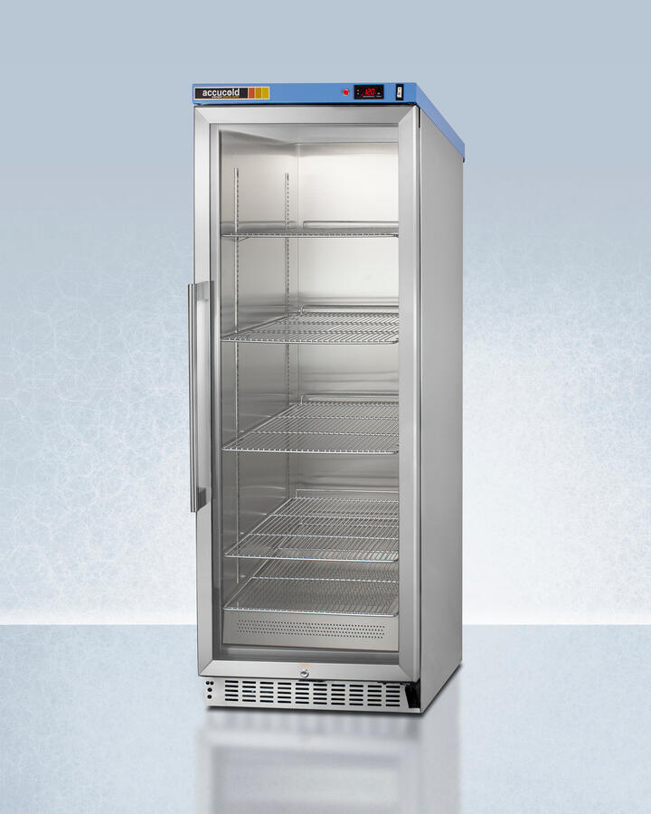 Summit PTHC125G Single Chamber Passive Heating Blanket Warmer With A Self-Closing Glass Door, Stainless Steel Interior, Digital Thermostat, Stainless Steel Cabinet, And Lock