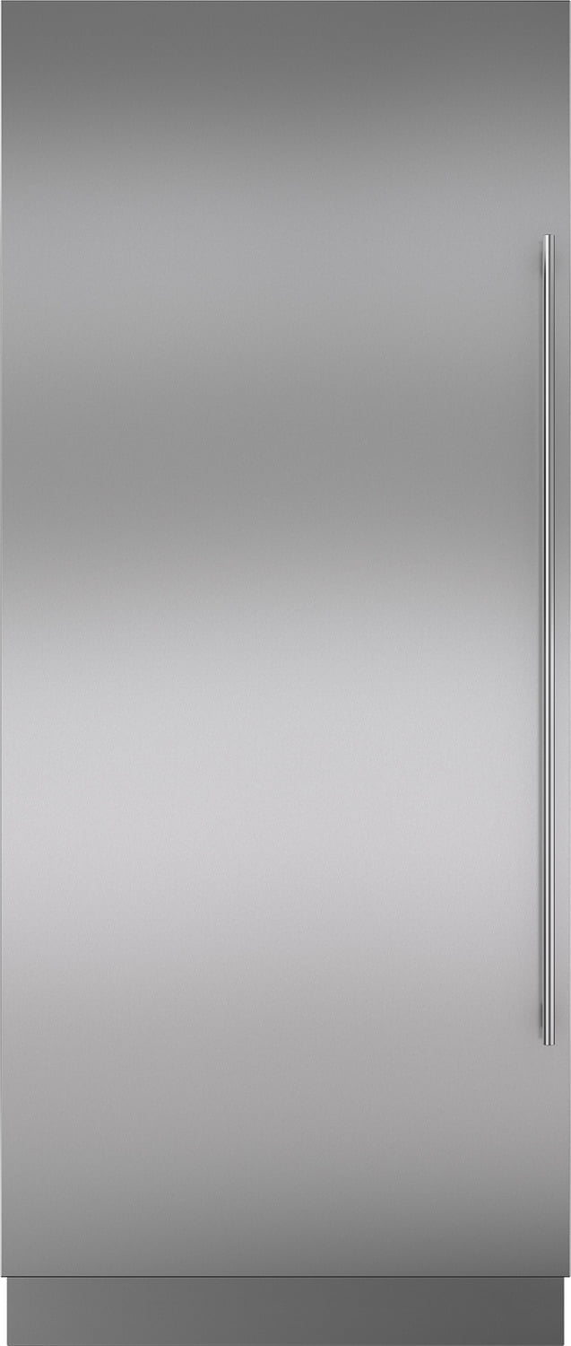 Sub-Zero 7025369 Stainless Steel Door Panel With Tubular Handle And 6" Toe Kick - Lh