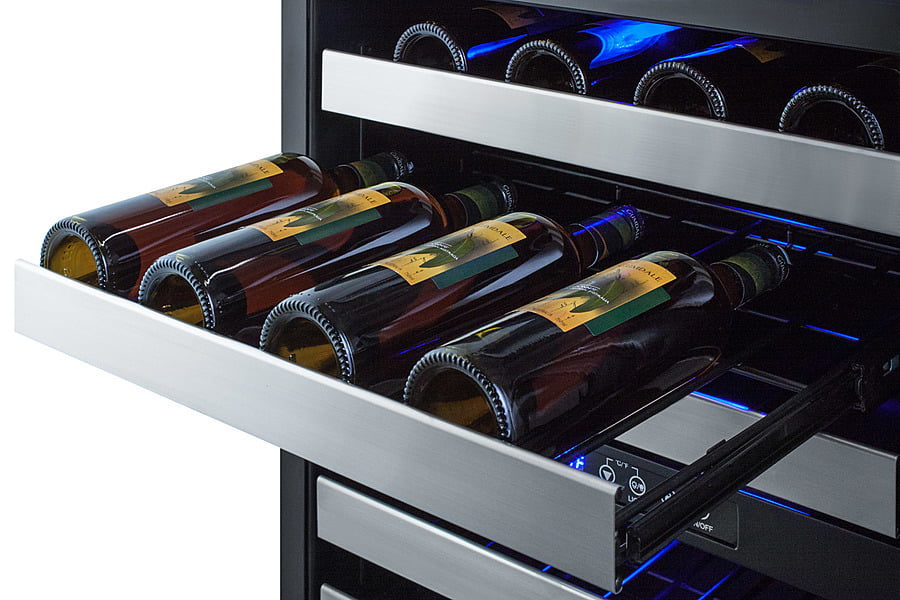 Summit ALWC532CSS 24" Wide Built-In Wine Cellar, Ada Compliant