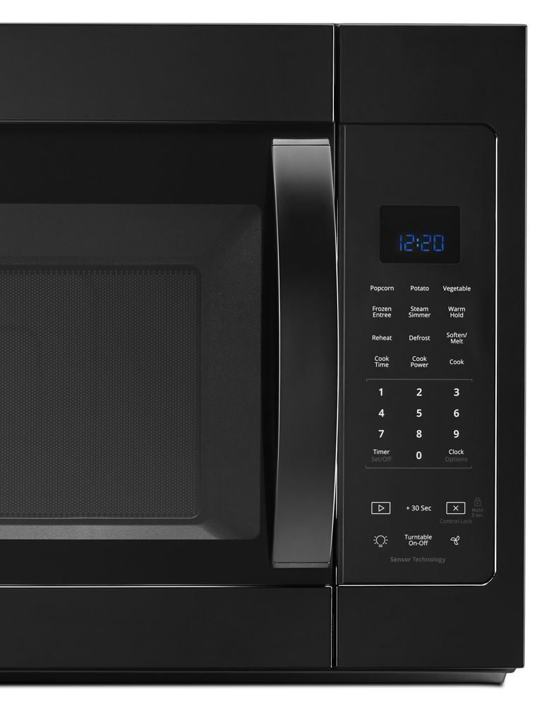 Whirlpool WMH32519HB 1.9 Cu. Ft. Capacity Steam Microwave With Sensor Cooking