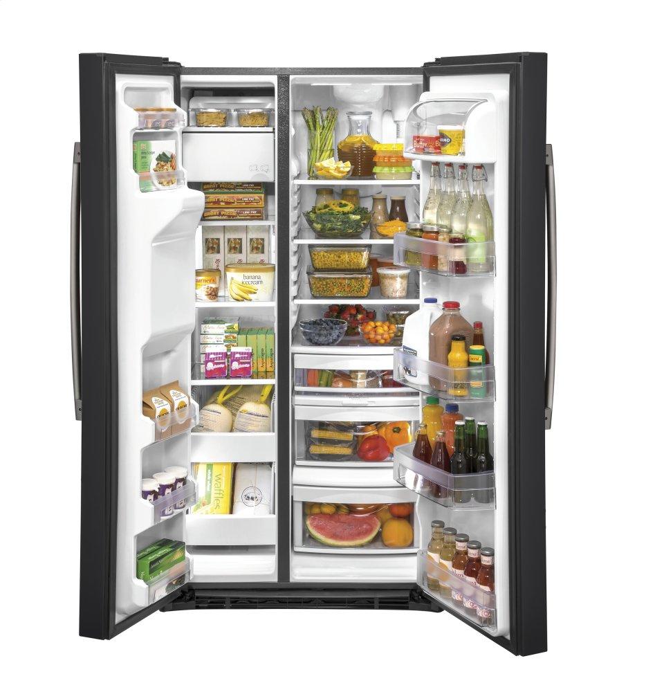 Ge Appliances GSS25IENDS Ge® 25.1 Cu. Ft. Side-By-Side Refrigerator