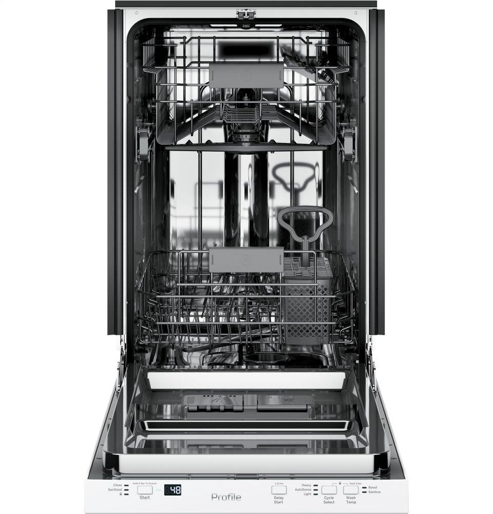 Ge Appliances PDT145SGLWW Ge Profile™ 18" Ada Compliant Stainless Steel Interior Dishwasher With Sanitize Cycle