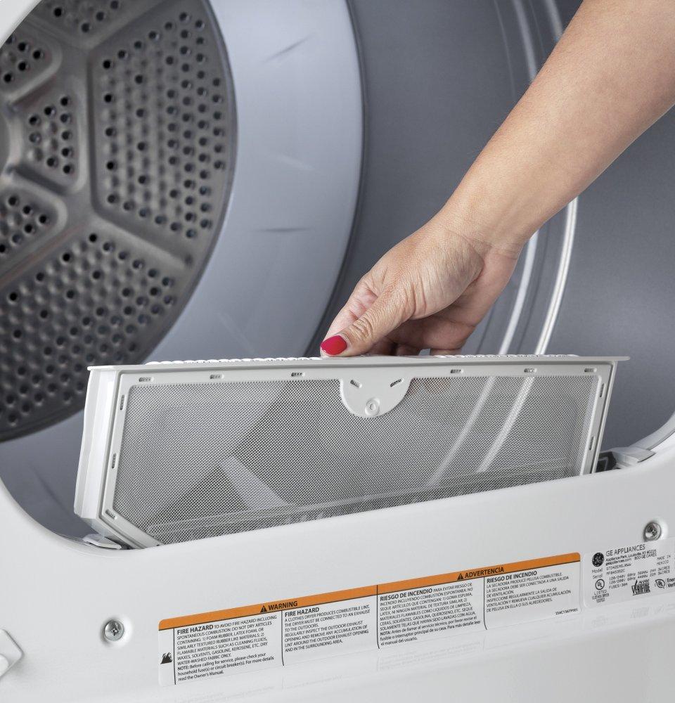 Ge Appliances GTD33GASKWW Ge® 7.2 Cu. Ft. Capacity Aluminized Alloy Drum Gas Dryer