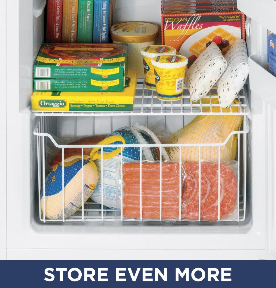 Ge Appliances FUF17DLRWW Ge® 17.3 Cu. Ft. Frost-Free Upright Freezer
