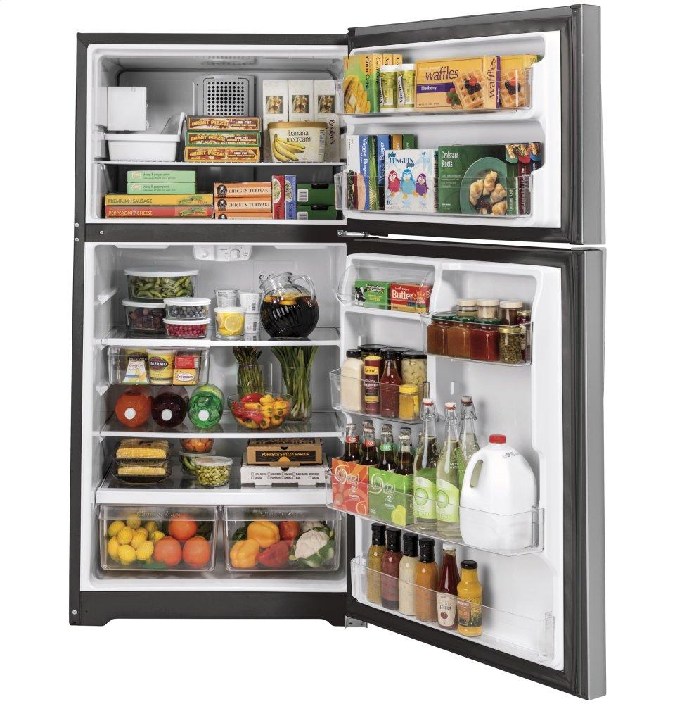 Ge Appliances GIE19JSNRSS Ge® Energy Star® 19.2 Cu. Ft. Top-Freezer Refrigerator