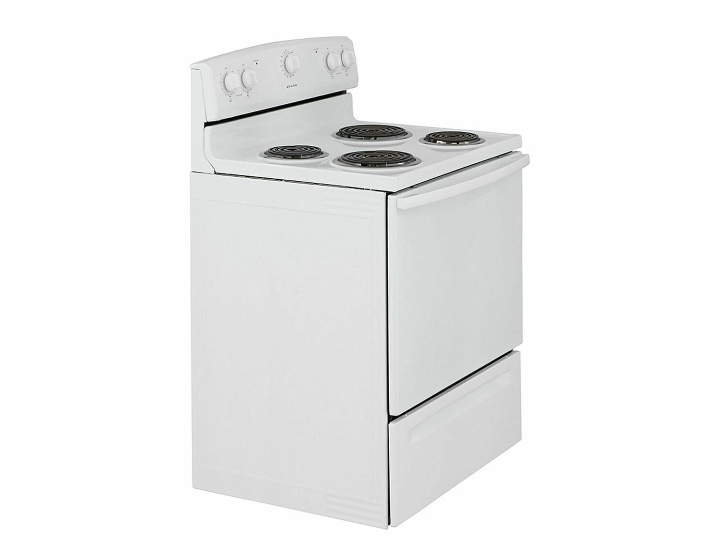 Amana ACR2303MFW 30-Inch Electric Range With Warm Hold - White