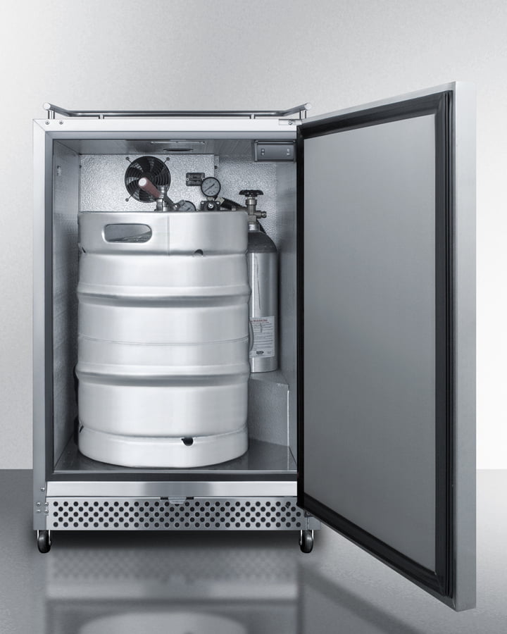 Summit SBC695OSNK 24" Wide Built-In Outdoor Kegerator