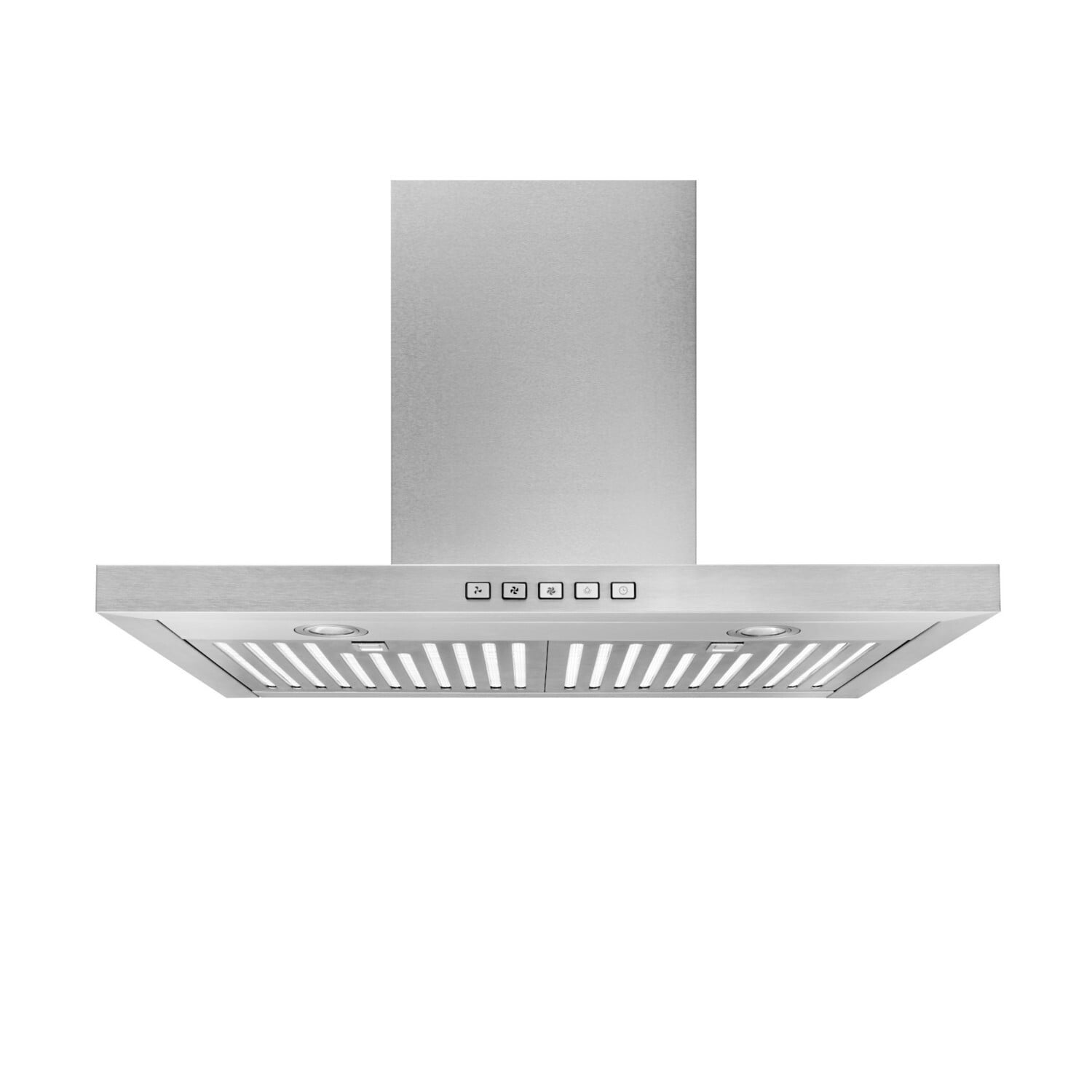 Broan BWT2304SS Broan® 30-Inch Convertible Wall-Mount T-Style Chimney Range Hood, 450 Max Cfm, Stainless Steel