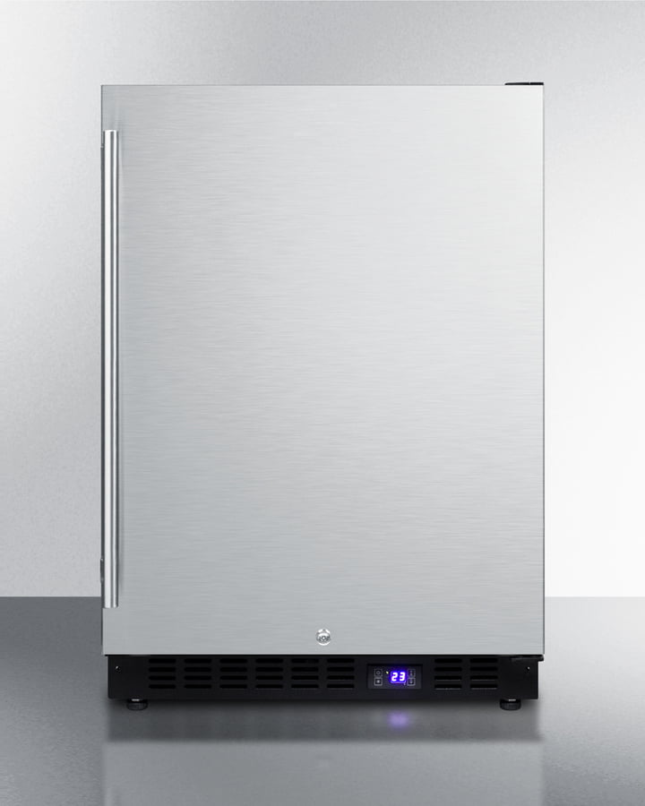 Summit SPFF51OSCSSIM 24" Wide Outdoor All-Freezer With Icemaker