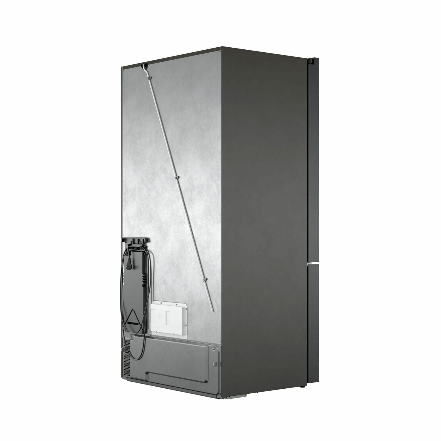 Bosch B36CT80SNB 800 Series French Door Bottom Mount Refrigerator 36'' Black Stainless Steel B36Ct80Snb